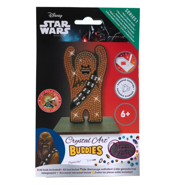 Craft Buddy Crystal Art Buddies Series 1 - Star Wars Chewbacca