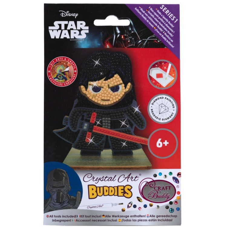 Craft Buddy Crystal Art Buddies Series 1 - Star Wars Kylo Ren