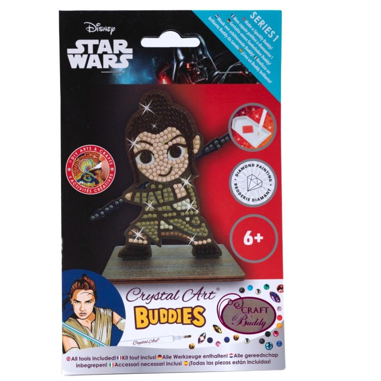 Craft Buddy Crystal Art Buddies Series 1 - Star Wars Rey