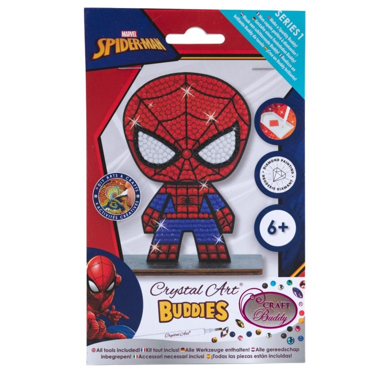 Craft Buddy Crystal Art Buddies Series 1 - Spiderman Spider-Man
