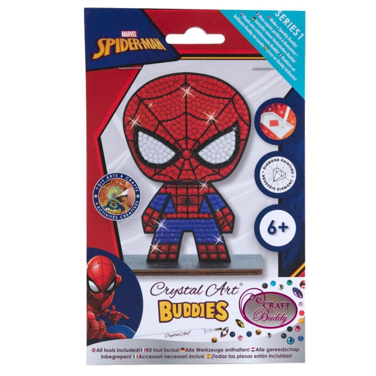Craft Buddy Crystal Art Buddies Series 1 - Spiderman Spider-Man