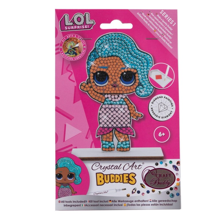 Craft Buddy Crystal Art Buddies Series 1 - L.O.L. Surprise Splash Queen LOL