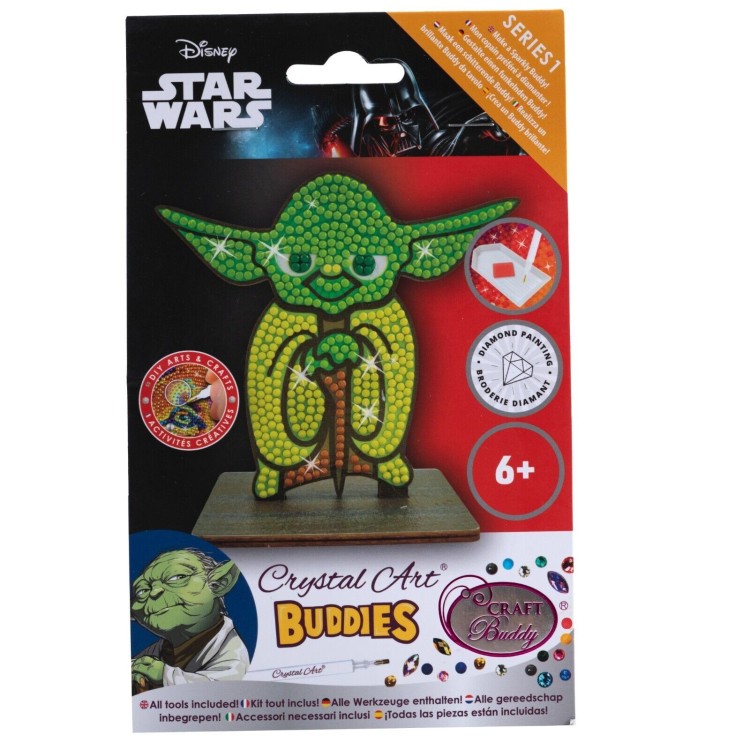 Craft Buddy Crystal Art Buddies Series 1 - Star Wars Yoda
