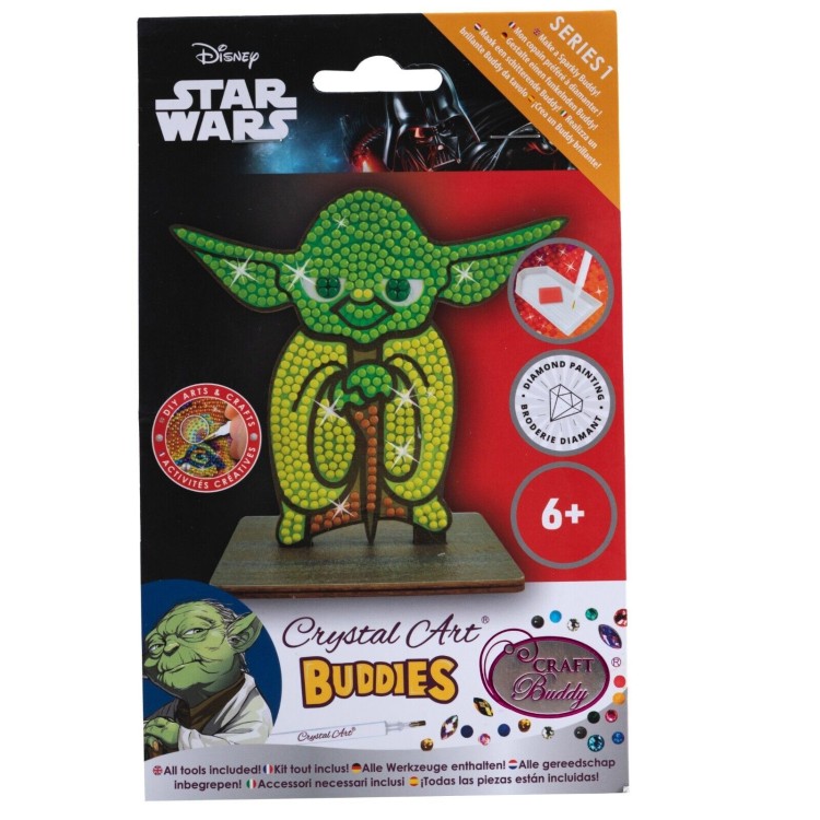 Craft Buddy Crystal Art Buddies Series 1 - Star Wars Yoda