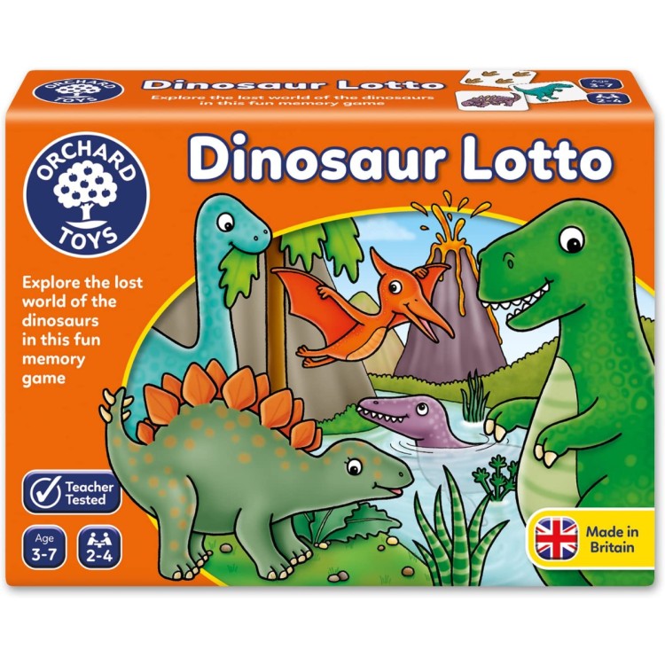 Orchard Toys Dinosaur Lotto Game