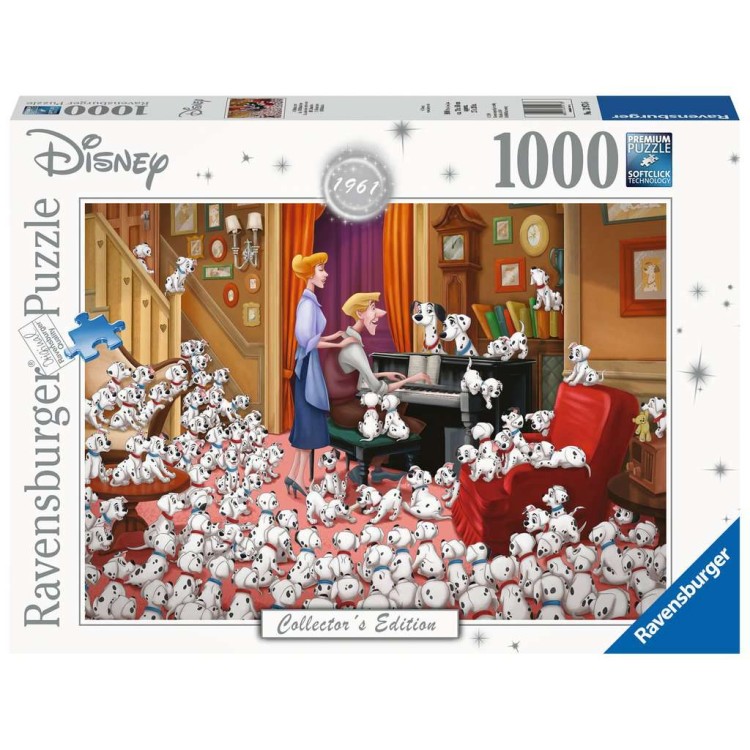 Ravensburger Disney 101 Dalmations 1000 Piece Jigsaw Puzzle