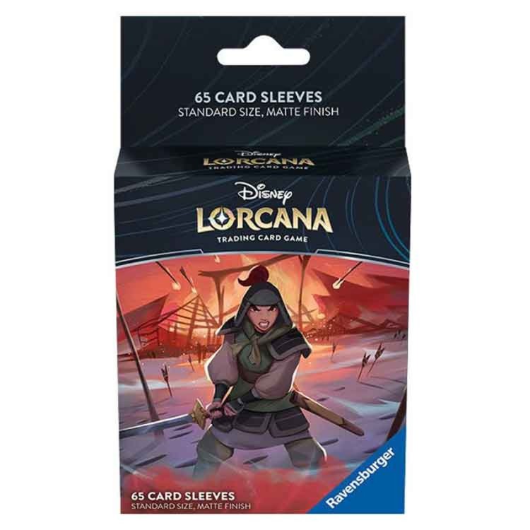Disney Lorcana TCG: 65 Card Standard Size Sleeves - Mulan 