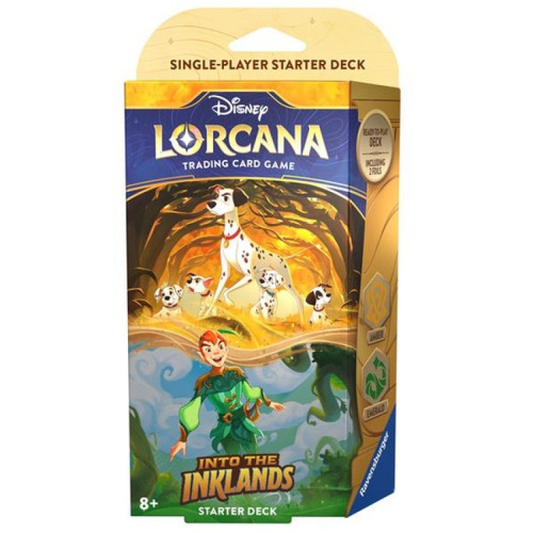 Disney Lorcana TCG: Into the Inklands Starter Deck - Pongo/Peter Pan