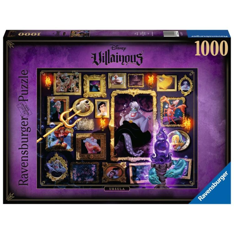 Disney Villainous Ursula 1000 Piece Jigsaw Puzzle