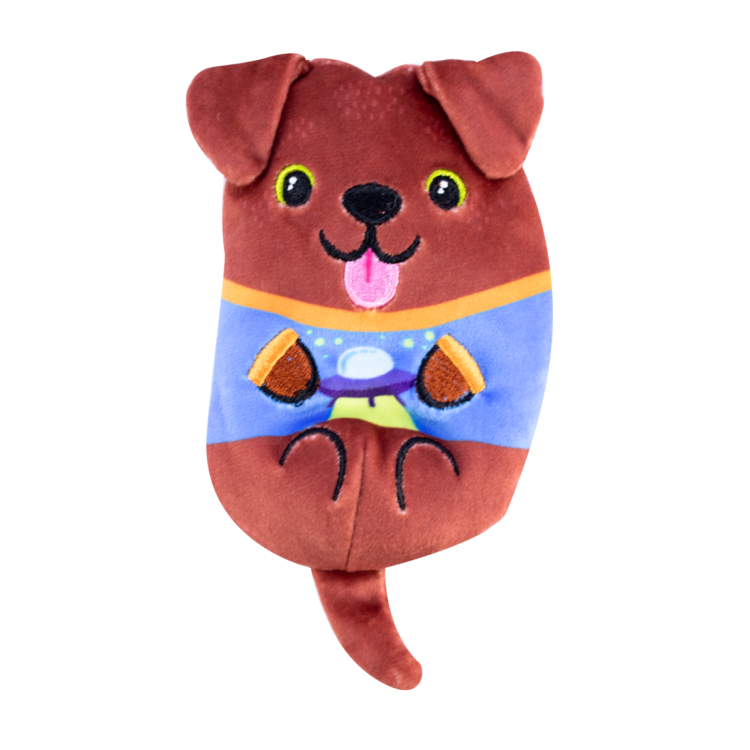 Dogs vs Squirls Bean Bag Plush - Annie #026