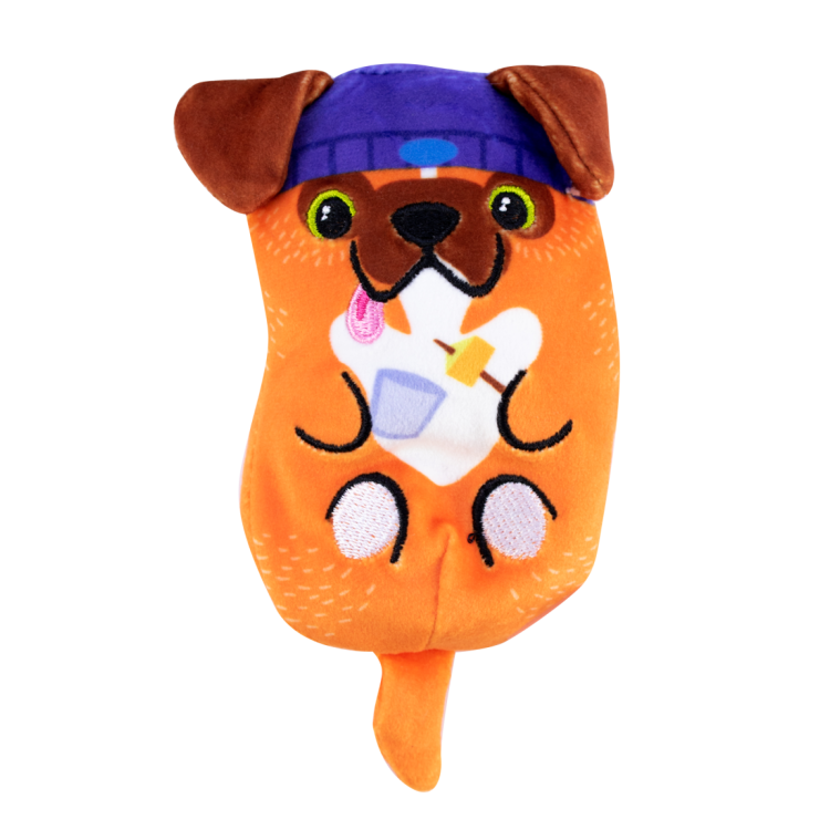 Dogs vs Squirls Bean Bag Plush - Mike #029