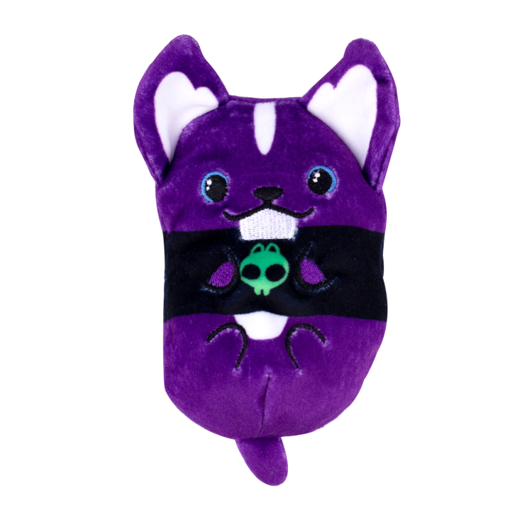 Dogs vs Squirls Bean Bag Plush - Roswell #049