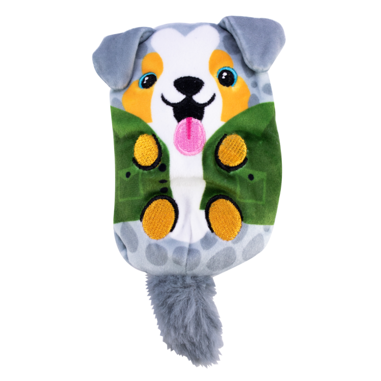 Dogs vs Squirls Bean Bag Plush - Sidney #028