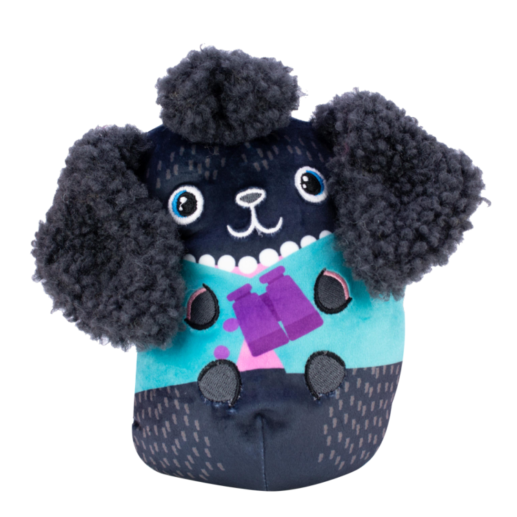 Dogs vs Squirls Chonk Plush - Linda #010