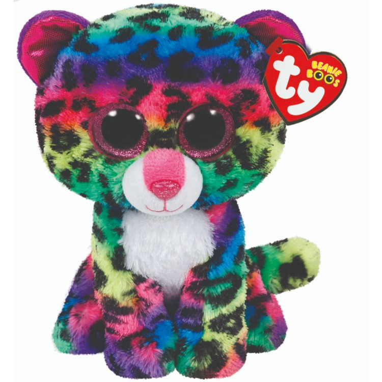 TY Dotty the Leopard Beanie Boo Regular Size