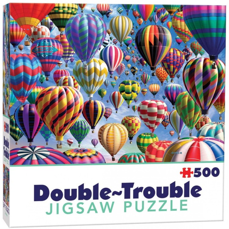 Double Trouble 500 Piece Jigsaw Puzzle - Balloons