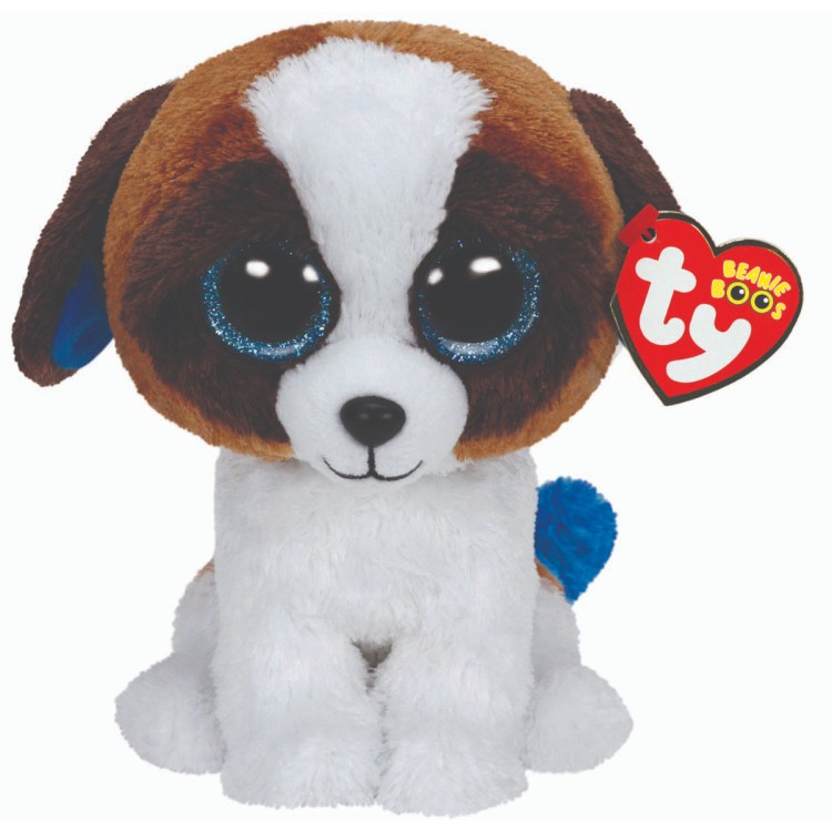 TY Duke the Dog Beanie Boo Regular Size