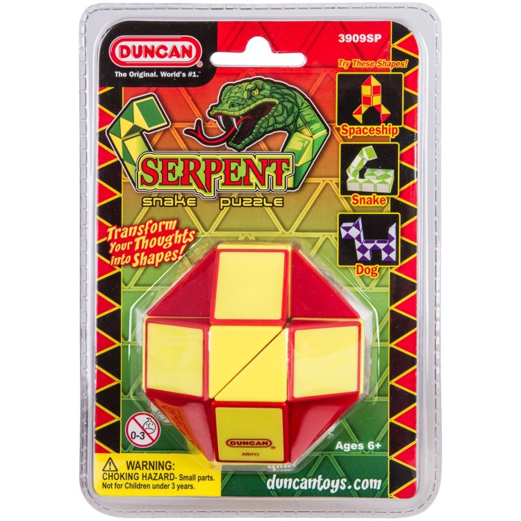 Duncan Serpent Snake Puzzle (One Supplied - Colour Chosen at Random)
