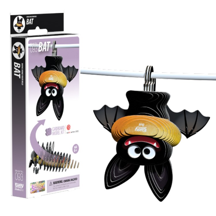 Eugy Card Model Kit - Bat