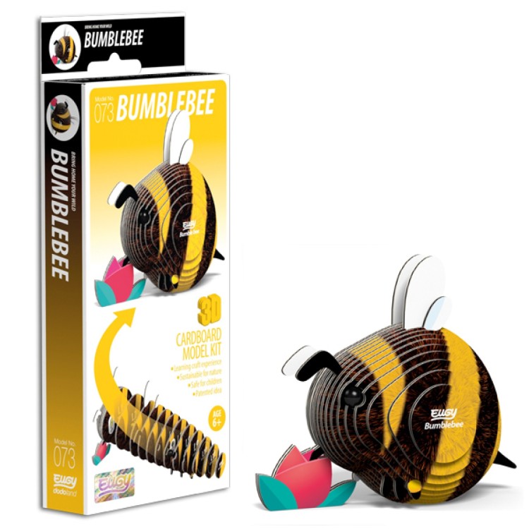Eugy Card Model Kit - Bumblebee