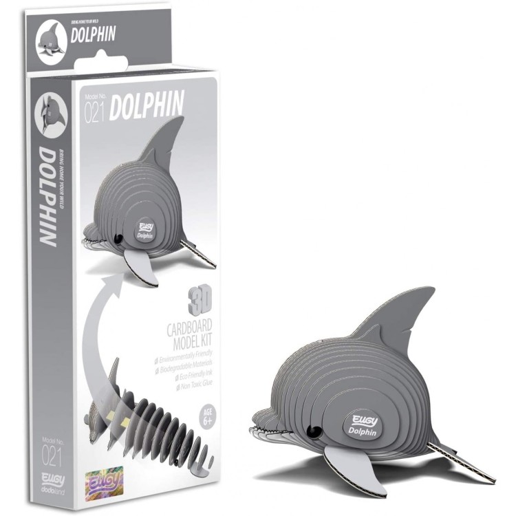 Eugy Card Model Kit - Dolphin