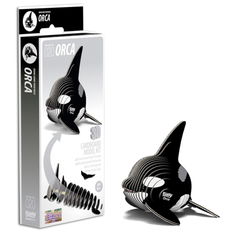 Eugy Card Model Kit - Orca