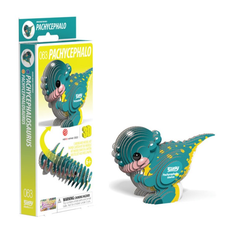 Eugy Card Model Kit - Pachycephalo