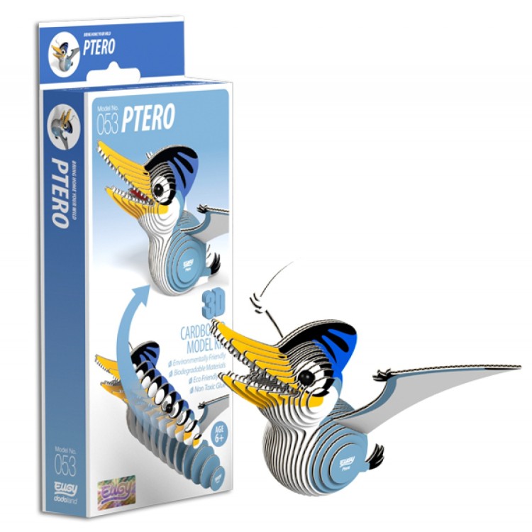 Eugy Card Model Kit - Ptero