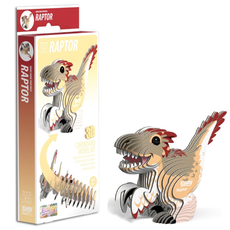 Eugy Card Model Kit - Raptor