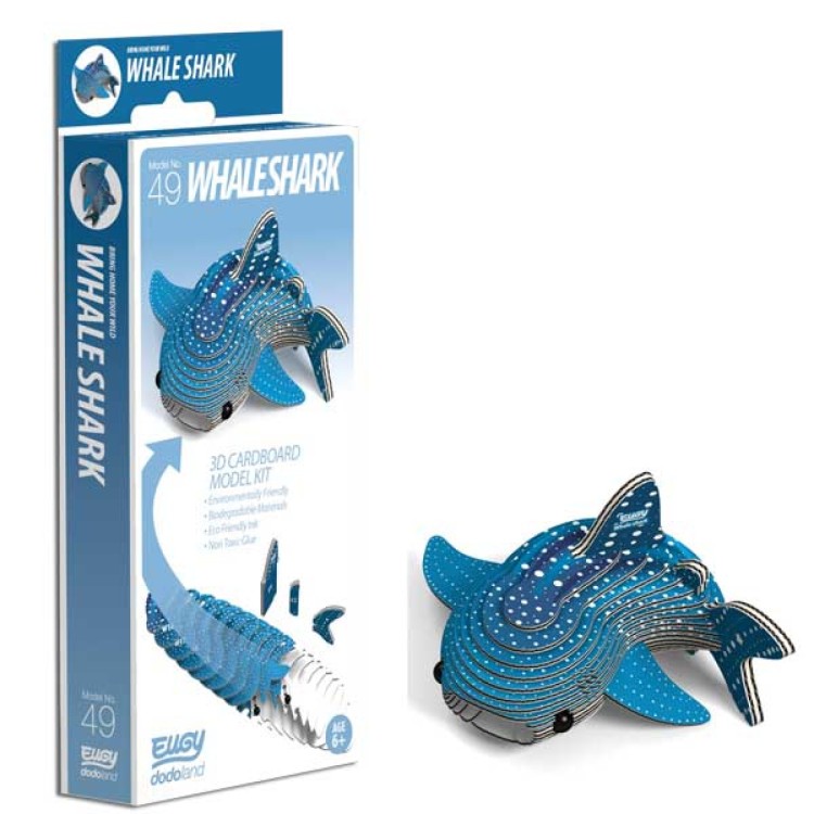 Eugy Card Model Kit - Whale Shark