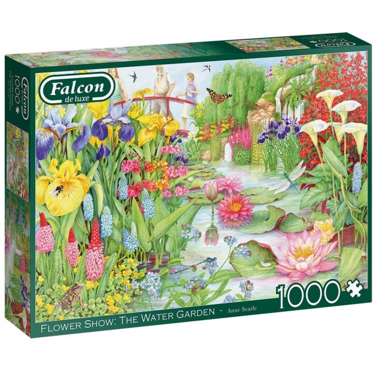 Falcon Flower Show: The Water Garden 1000 Piece Jigsaw Puzzle