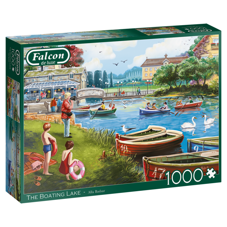 Falcon The Boating Lake 1000 Piece Jigsaw Puzzle