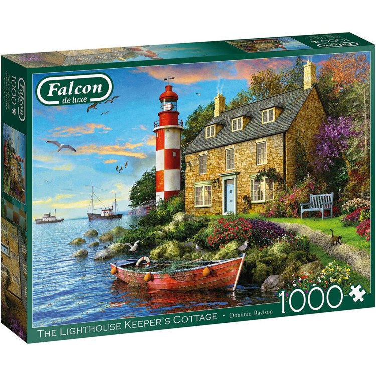 Falcon The Lighthouse Keeper's Cottage 1000 Piece Jigsaw Puzzle