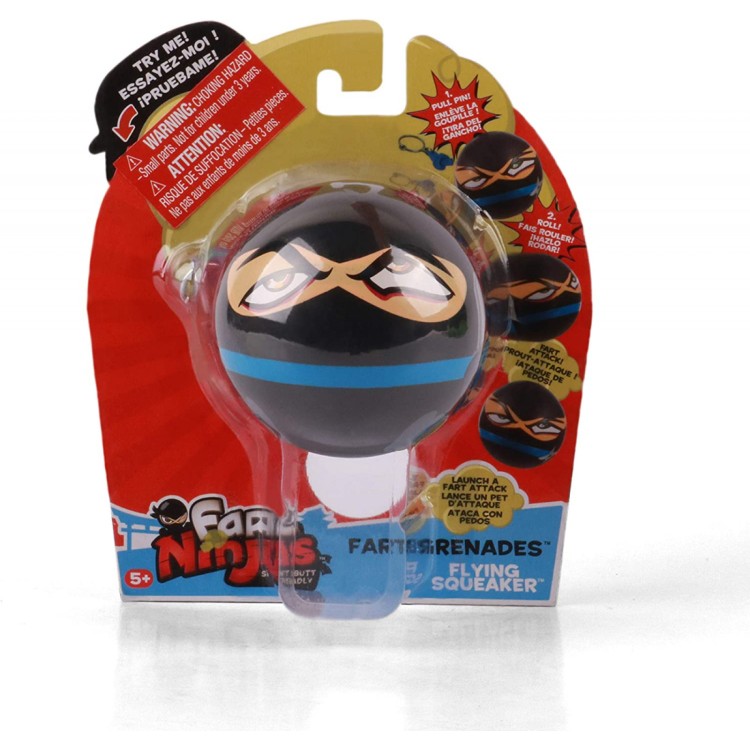 Fart Ninjas Flying Squeaker Fart Grenade