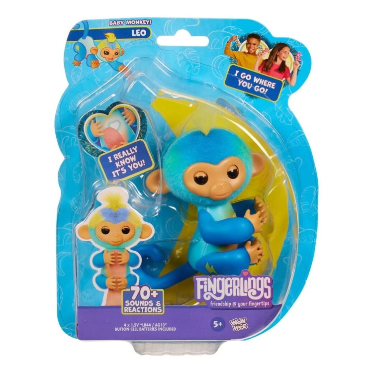 Fingerlings Monkey - Leo the Baby Monkey