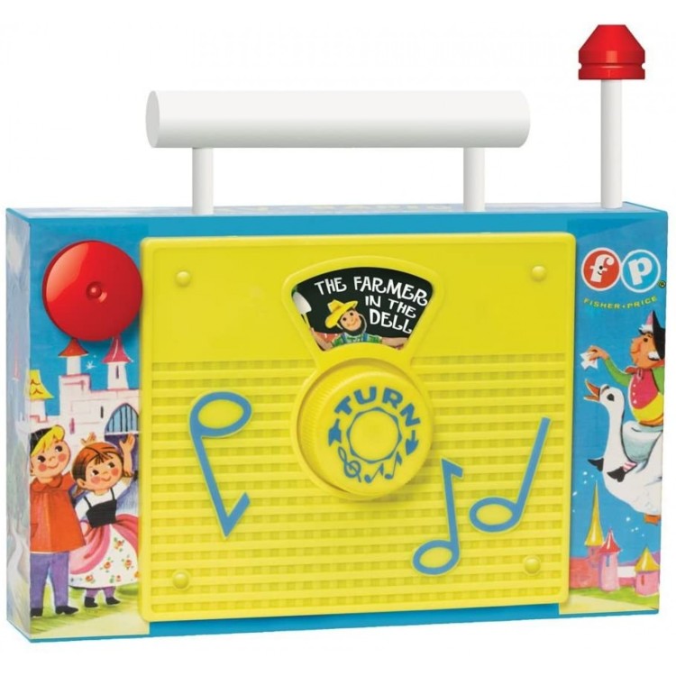 Fisher Price Retro TV Radio 