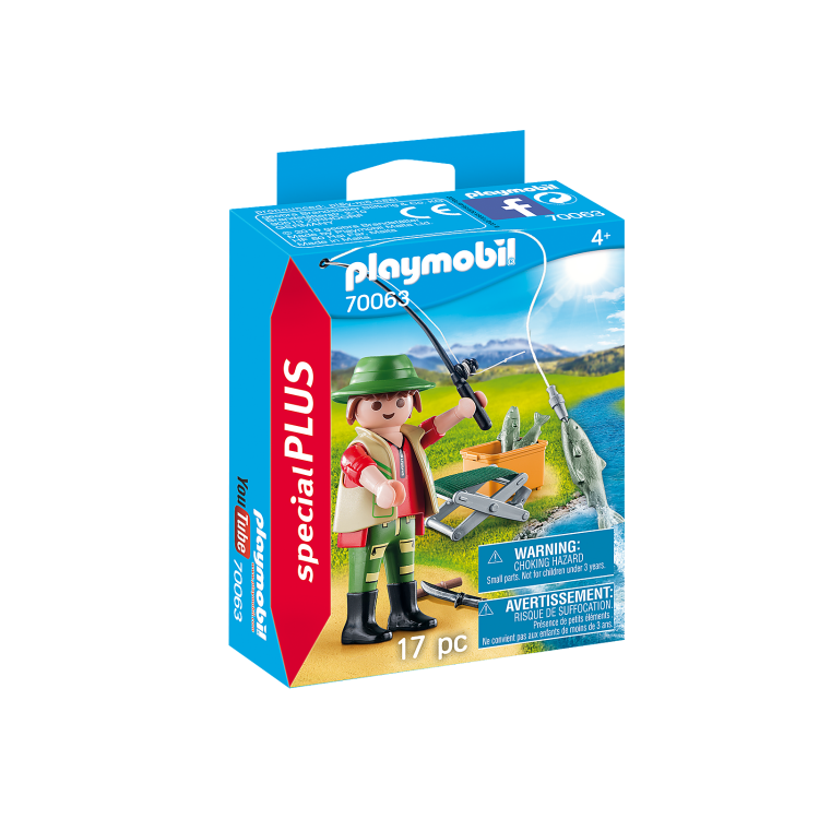 Playmobil 70063 Special Plus Fisherman Figure