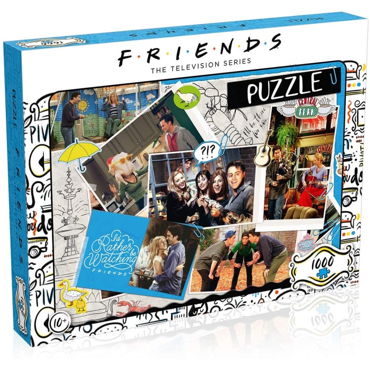 Friends Scrapbook 1000 Piece Jigsaw Puzzle
