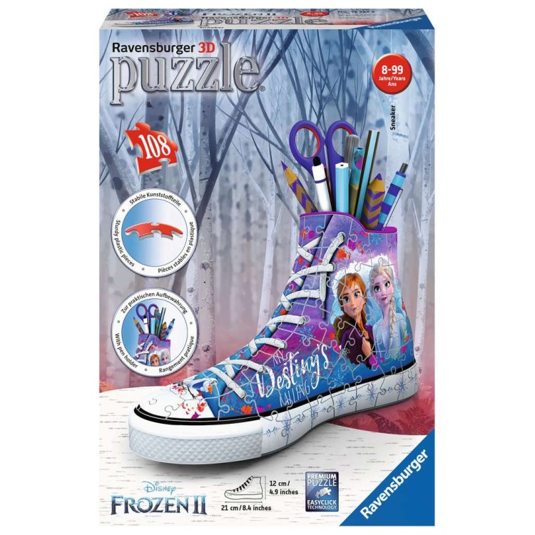 Ravensburger Frozen 2 Sneaker 108 Piece 3D Puzzle 