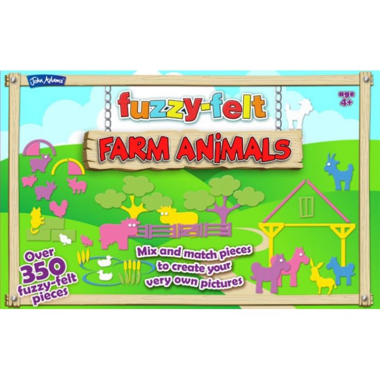 Fuzzy Felt Farm Set