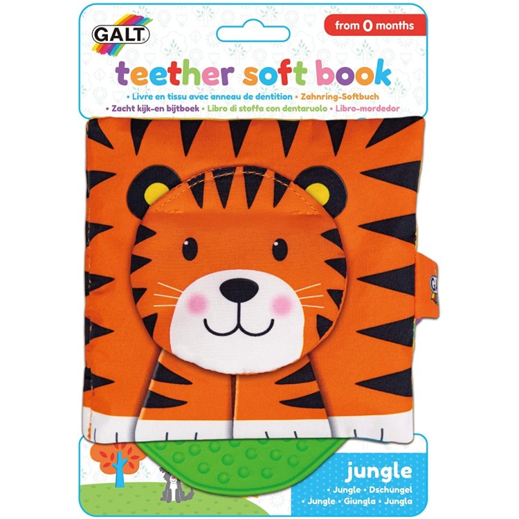 Galt Jungle Teether Soft Book