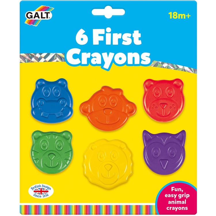 Galt Pack of 6 first Crayons