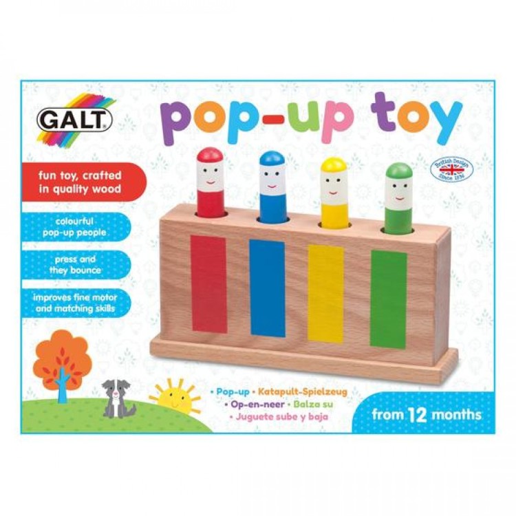 Galt Pop-Up Wooden Toy