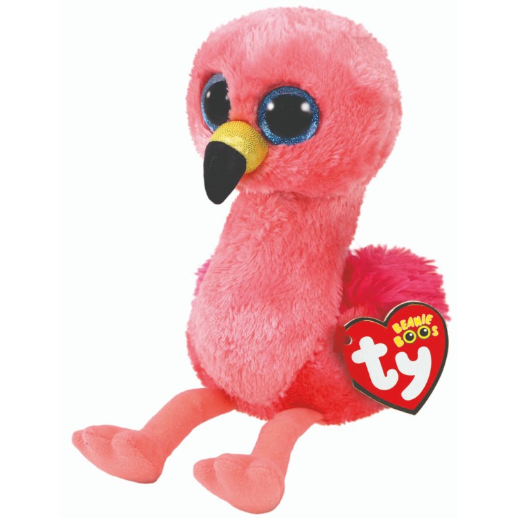TY Gilda the Flamingo Beanie Boo Regular Size
