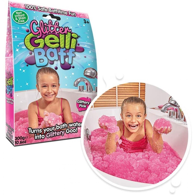 Glitter Gelli Baff Glittery Pink