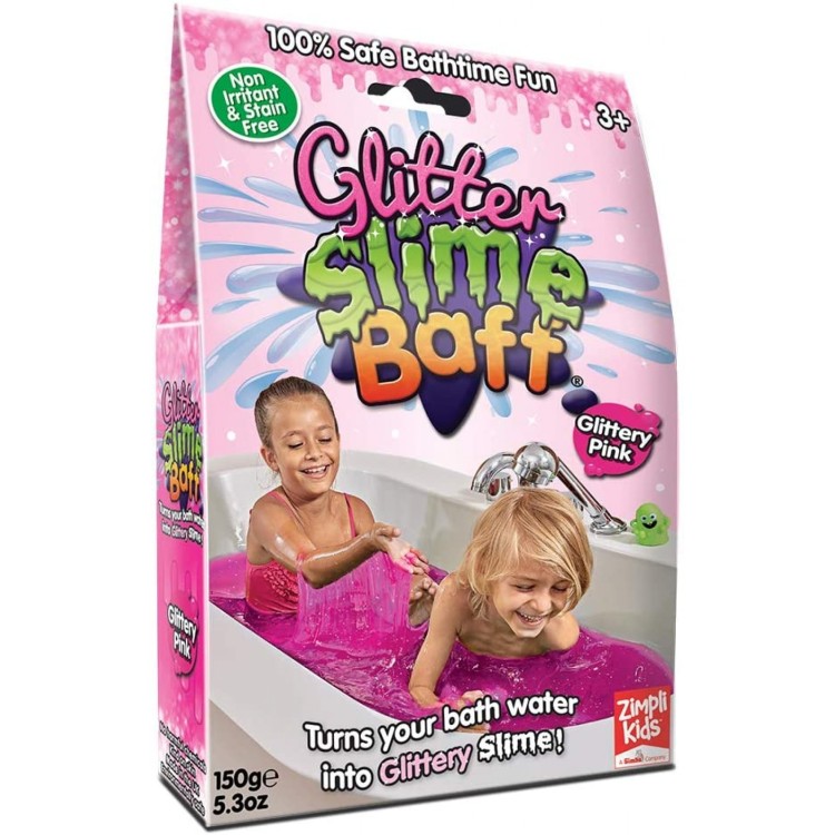 Glitter Slime Baff Glittery Pink