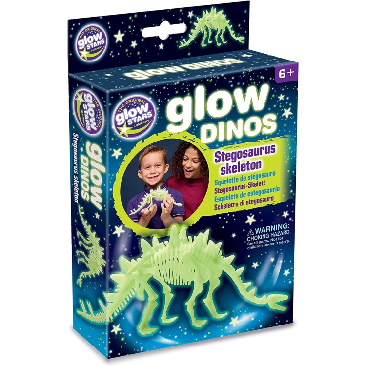 Glow Dinos Stegosaurus Skeleton