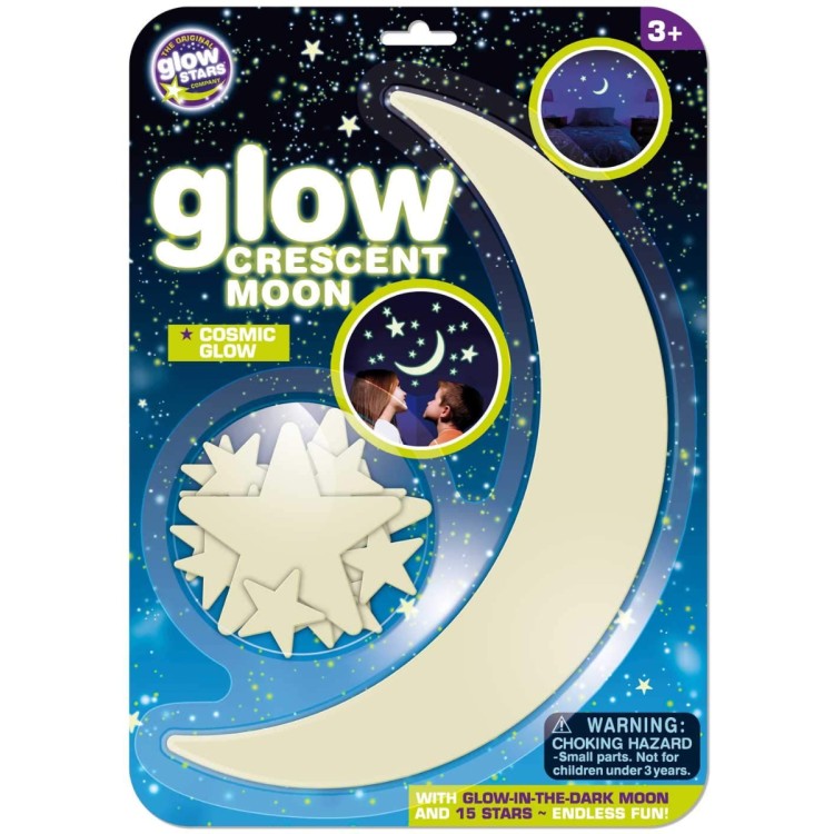 Glow Stars Glow Crescent Moon - Cosmic Glow
