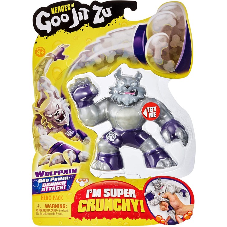 Heroes of Goo Jit Zu Wolfpain Figure