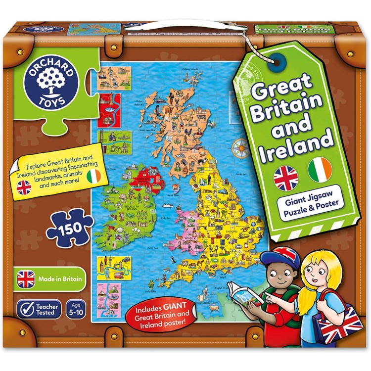 Orchard Toys Great Britain & Ireland Jigsaw Puzzle